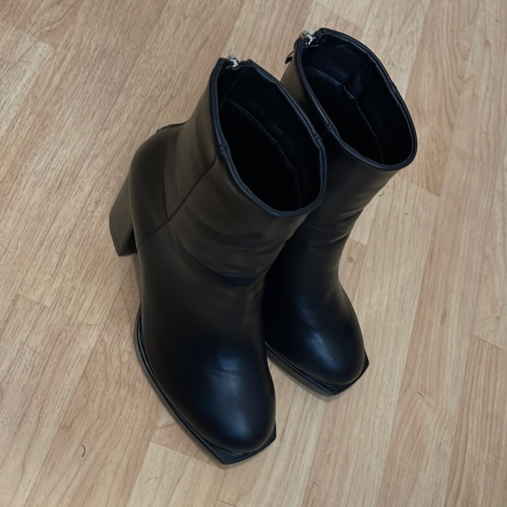 Black booties